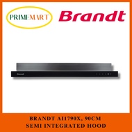 BRANDT AI1790X 90CM INTEGRATED HOOD + 2 YEARS WARRANTY