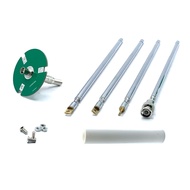 [WV] 65-375MHZ for GP Transmitter Antenna BNC Q9 Telescopic Antenna for HAM Radio