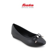 YC2 BATA Women Black Flats - 5516468