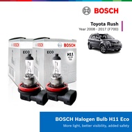 Bosch H11 Halogen Headlight Bulb (55W) set of 2 for Toyota Rush 1st Gen