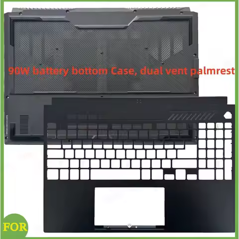 TT New For ASUS TUF Gaming F15 FX507ZM FX507ZC4 Upper Palmrest + Bottom Case