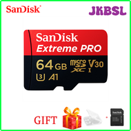 JKBSL Extreme Pro SanDisk 256G 128G 64GB 32GBmicroSDHC SDXC UHS-I การ์ดความจำ Micro การ์ด SD บัตร TF 170เมกะไบต์/วินาที Class10 U3กับอแดปเตอร์ SD การ์ด SRJNY