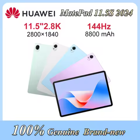 HUAWEI 2024 MatePad 11.5S WiFi Tablet 144Hz 2.8K 11.5-inch 8GB 128GB/256GB HarmonyOS 4.2