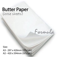 Butter Paper  (Loose sheets) A3/A2