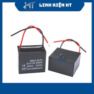 Genuine good quality 20UF 450V CBB61 SENJU fan capacitor - HT components
