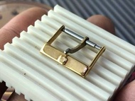 70'S 古董 OMEGA 細鑊耳 16MM 包金 錶扣 針扣