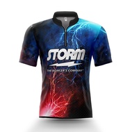 Summer Electrified STORM Bowling POLO Shirt Jersey