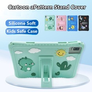 Shockproof Kid Safe 3D Cartoon Pattern Stand Case Silicone Tablet Case ForSamsung Tab Note20 Note 20 Pro Tablets 12 Inch