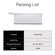 เคสหนังพียูเดินทางสามารถใช้ได้กับอุปกรณ์จัดแต่งทรงผม Dyson กันน้ำแบบพกพา Dyson กระเป๋าเครื่องสำอาง A