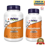 Glutathione Capsule Supplement 500mg Now Food- 30 / 60 Capsules