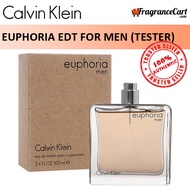 Calvin Klein Euphoria EDT for Men (100ml Tester) cK Eau de Toilette [Brand New 100% Authentic Perfume/Fragrance]