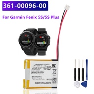 150MAh 361-00096-00 GARMIN Fenix 5S 5SPlus Fenix 5S Plus Sapphire GPS นาฬิกาแบตเตอรี่เครื่องมือฟรี