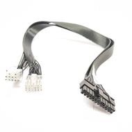 เมนบอร์ด24Pin เป็น18pin + 12pin สายไฟ ATX 30P สำหรับ LEADEX Super Flower G550 G650 G750 G1000โมดูลพล