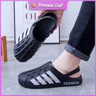 READY STOCK 👑 DHX 7708 Sandal Men Fashion Half Shoes Men Sandal Shoes Sandal Lelaki Dewasa