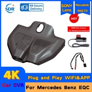 4K HD 2160P Car WIFI DVR Dash Cam Video Recorder For Mercedes Benz EQC N293 EQC400 4MATIC/ C253 GLC 