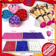 25/50PCS KOREA SOAP FLOWER/SOAP FLOWER CHAMOMILE/SOAP FLOWER POPPY/SOAP FLOWER HYDRANGEA/FLOWER BOUQ