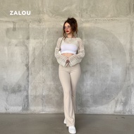 Flare Fit Pants Scuba - Special Favorite Color Edition - Flare Pants in Black, White, Ivory, Rose
