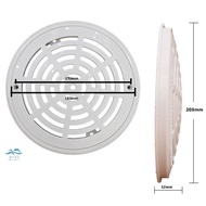 SPOOL SP-1030 Swimming Pool Main Drain Cover 8 Inch / Square Main Drain 9" x 9" / Square Main Drain 