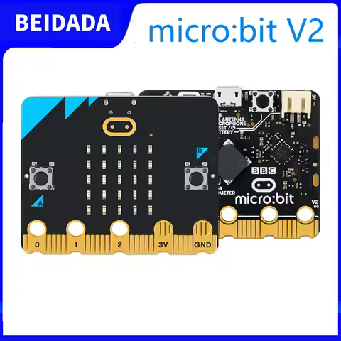 Original Arrival BBC micro:bit V2 Microbit V2.2 Development Main Board Support Mind+ Graphical Progr