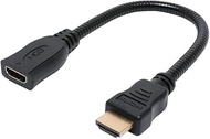 Miyoshi MCO Goose Neck HDMI Extension Cable 0.15m (15cm) Male to Female 4K60Hz/30Hz/3D/Full HD Suppo
