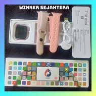 SMART WATCH X-10 PRO MAX 2025 size 46mm WOMEN'S PINK Amoled HD Full Touch Screen Bluetooth ORIGINAL