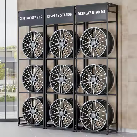 Car Wheel Display Rack 4S Shop Modification Shop Showcase Tire Rim Display Rack