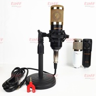 TaffSTUDIO BM800 Condenser BM 800 Microphone Stand Mic Table Podium