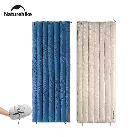 Naturehike Camping Sleeping Bag Duck Down Ultralight Waterproof Splicable Portable CW280 CWM400 Slee