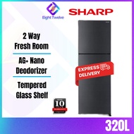 [EXPRESS DELIVERY] Sharp 267L~440L Inverter fridge | 2 Door Refrigerator | Peti Sejuk 冰箱