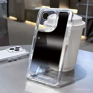 3 in1 Gradient Black Transparent space case for For Vivo Y77 Y77E Y50 Y51 2020 Y52S Y7S Y70S Y72 Y73