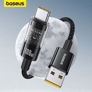 Baseus Gem Series 100W USB To Type-C Fast Charging Cable Low Temperature Charging 6A High Current Fa