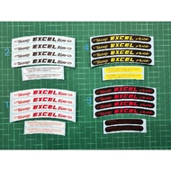 Sticker Rim Motor Takasago Excel Rim Asia Sticker Printing Laminated