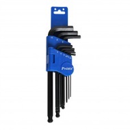 Pro'sKit 8PK-028 9Pcs Ball-Point Hex Key Set (1.5-10mm)