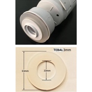 Silicone rubber for toilet or toilet flushing for TOTO geberit