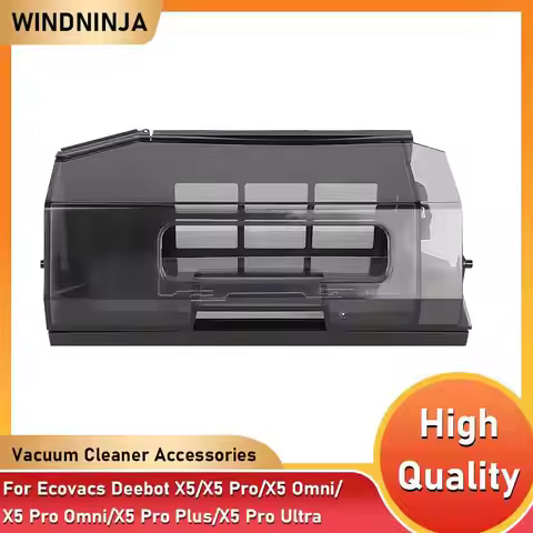 Dust Box Dust Collecting Box For Ecovacs Deebot X5/X5 Pro/X5 Omni/X5 Pro Omni/X5 Pro Plus/X5 Pro Ult
