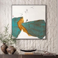 Good Meaning Wall Painting Hanging Picture New Chinese Style Entrance Foyer Feng Shui Stone Tea Room