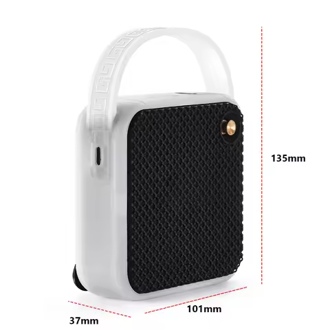 Lightweight Case Skin With Handle Wireless Speaker Case Anti Scratch Speaker Cover Protector Shock A