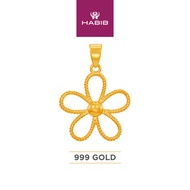 HABIB 999/24K Yellow Gold Pendant 9GP00601224