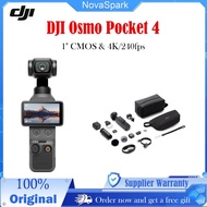 【NEW】DJI Osmo Pocket 4 Pocket-Sized Vlog Camera,1-Inch Sensor 3-Axis Gimbal Camera, 6K/60fps 4K/120f