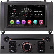 DSP 1 Din Android 11 Car Radio, for Peugeot, 407 2004-2010 Multimedia Player Stereo AutoAudio GPS Na