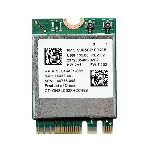Card RTL8822CE Dual-Band 802.11ac 1200Mbps M2 Wifi Card + 2.4Ghz Bluetooth-compatible WIFI Card IPX 