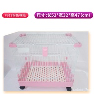 YQ18 Rabbit Cage Extra Large Rabbit Cage Automatic Manure Cleaning Rabbit Cage Household Rabbit Villa Nest Rabbit House