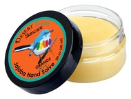 Orange Jojoba Oil Hand Salve. Over 50% Pure Organic Jojoba Oil. Moisturizes Hair, skin, face, hands,