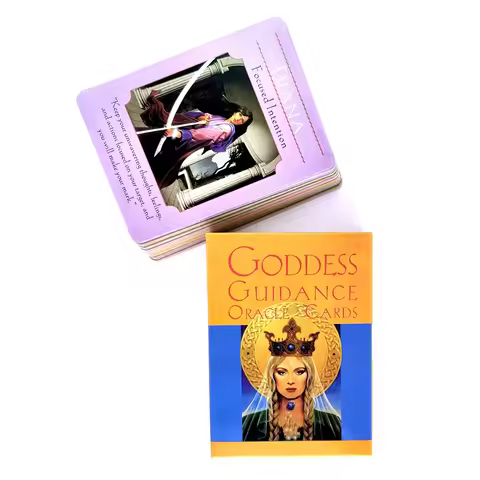 2025 New Goddess Guidance Oracle Cards English Version 44-Card Deck Tarots Board Game