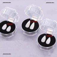 Fangs imitate Halloween vampire zombies