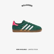 Official Original Adidas Gazelle Indoor Collegiate Green Pink Women