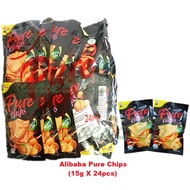 [HALAL] Alibaba Pure Chips (15g X 24pcs) -