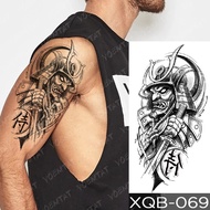 TATO BASIC Tato Temporer Seri XQB 069 SAMURAI JEPANG Tahan 2-4 HARI size 19*12cm