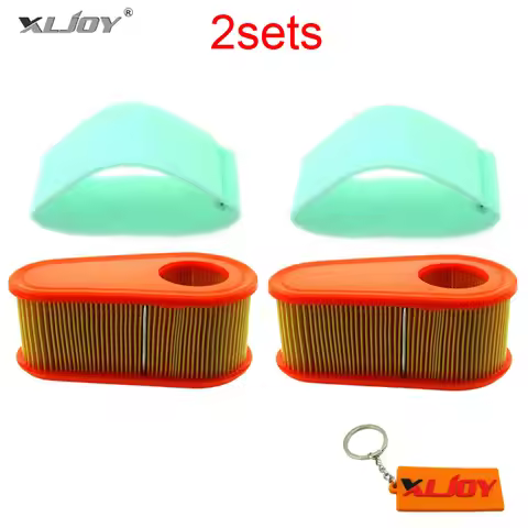 Air Filter Set For Briggs & Stratton 5419 795066 796254 111P02 111P05 112P02 112P05 11P902 11P905 11