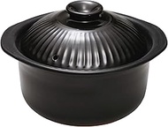 Suzuki 9100-0010 Kitchen Studio Panda Shokudo, Rice Pot, Earthenware Pot, 2 Cups, Approx. 0.4 gal (1